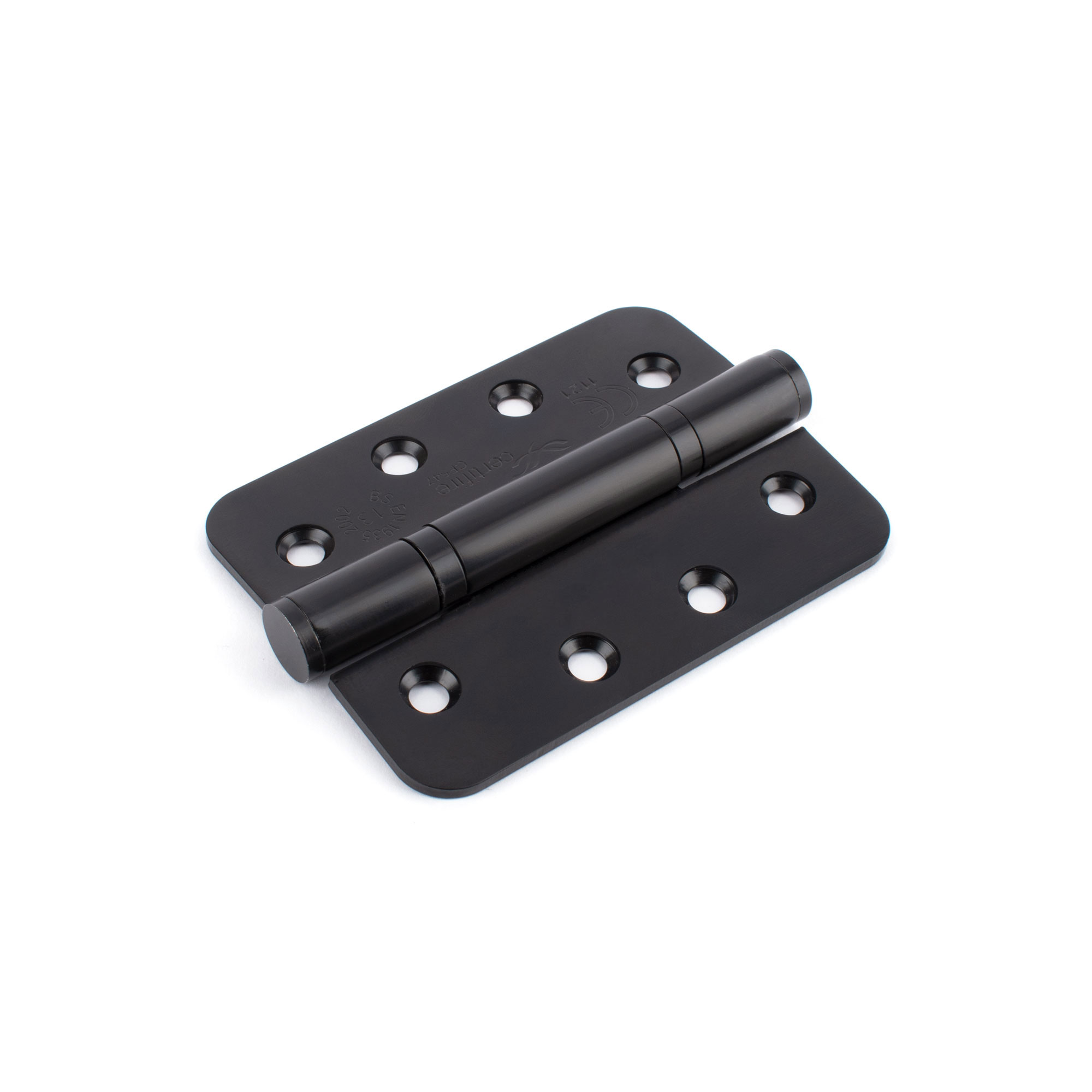 Sox Atom 4 Inch Stainless Steel Hinges Radius Edge (3 Pack) - Black